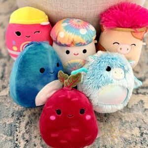 Squishmallow Mini Bundle 🧸 Lot of 6 • 5-7” Plush • Super Soft Collectible Squad